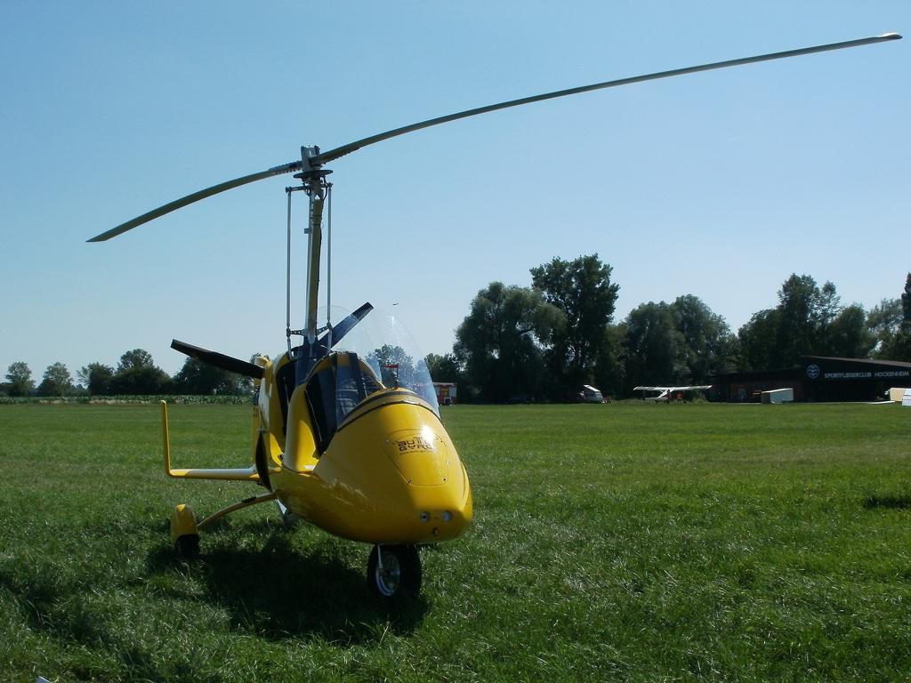 Tragschrauber fliegen ist ein wirklich beeindruckendes Erlebnis - vor allem weil man an der frischen Luft sitzt