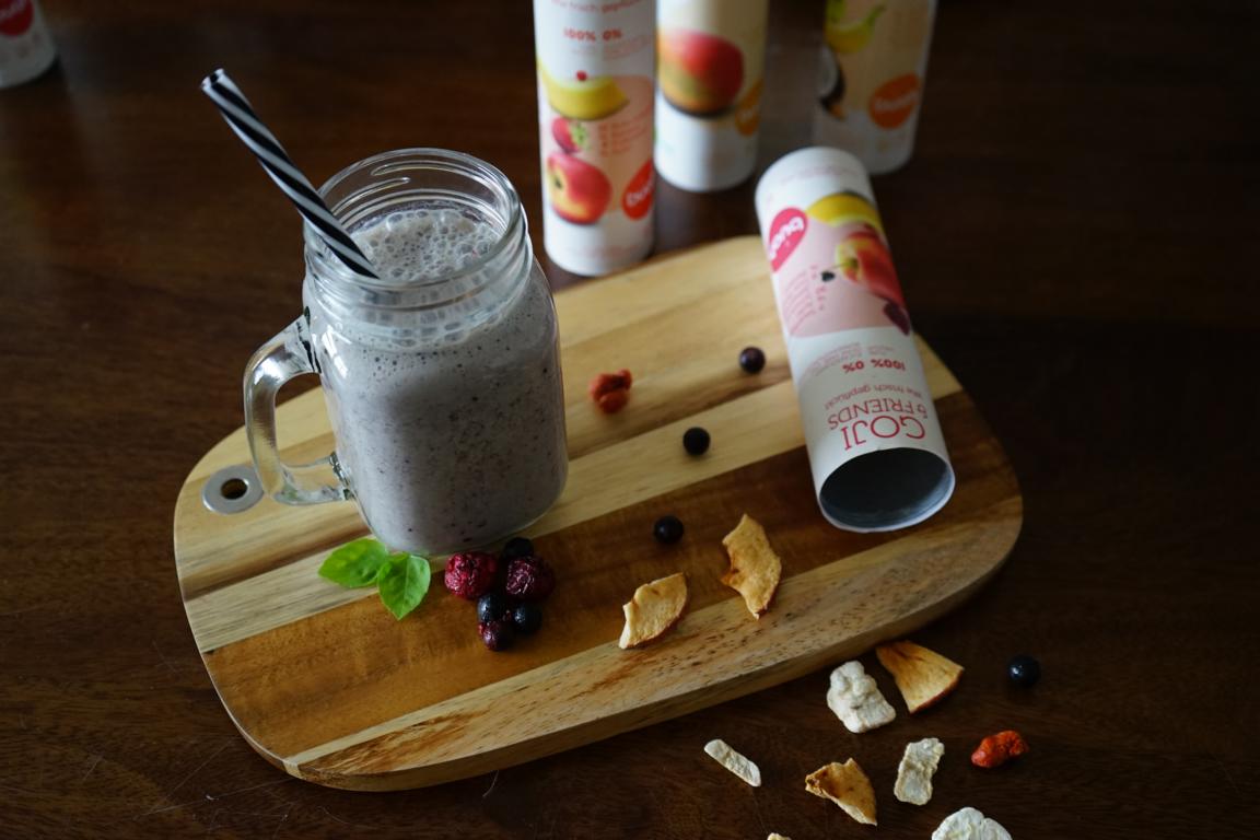 Ruckzuck zum frischen Smoothie mit gefriergetrockneten Früchte