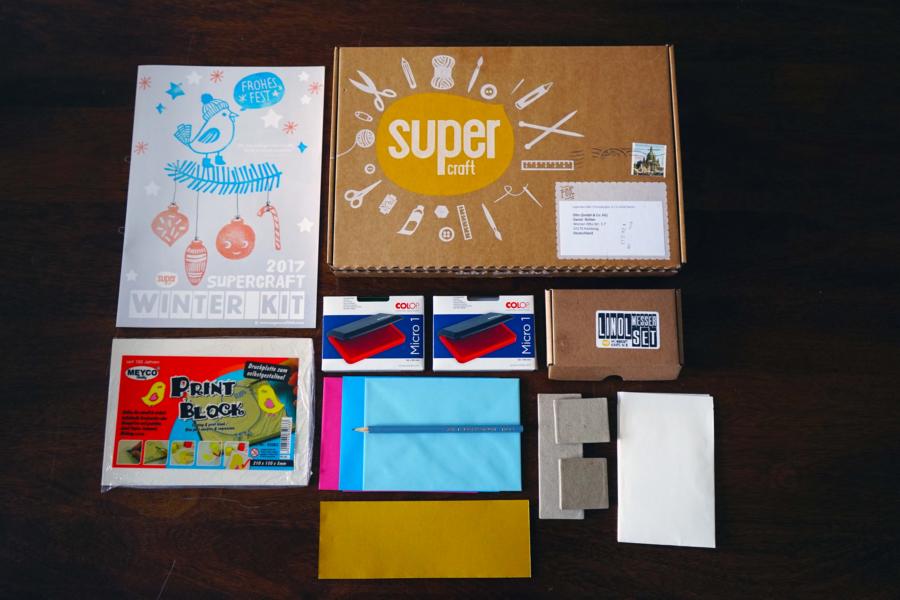 The supercraft DIY kit includes everything you need to get started right away